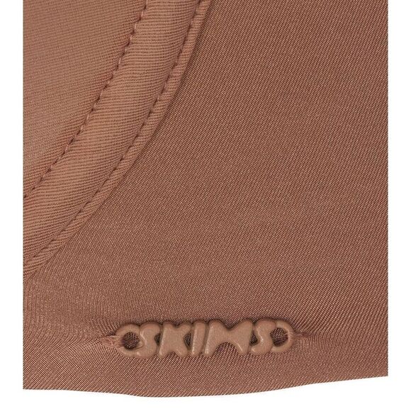 SKIMS Mesh Unlined Balconette Bra 36D Sienna - Picture 7 of 7